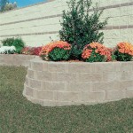 Basic Tan Retaining Wall Block Home Depot