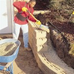 Building A Concrete Block Retaining Wall