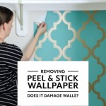 Does Removable Wallpaper Ruin Walls