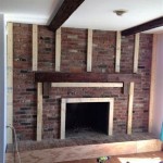 Drywall Over Brick Fireplace Wall