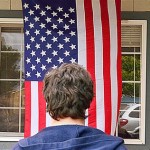 Hanging Flag On Wall