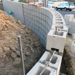 How To Build A Retaining Wall With Hollow Concrete Blocks