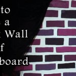 How To Make A Brick Wall Out Of Construction Paper