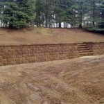 Installing A Retaining Wall With Railroad Ties