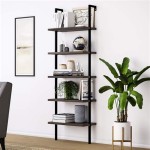 Metal And Wood Wall Shelves