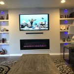 Modern Built In Tv Wall Unit Designs With Fireplace