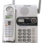 Panasonic Wall Mount Cordless Phone With Answering Machine