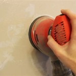 Sanding Textured Walls