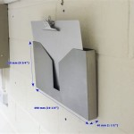 Stainless Steel Wall File Pockets