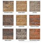 Versa Lok Retaining Wall Block Colors