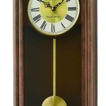 Wall Clock With Pendulum And Dual Chimes