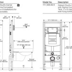 Wall Hung Toilet Carrier Depth