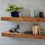 Wall Mount Shelf With Lip