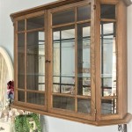 Wall Mounted China Display Cabinet