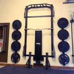 Wall Mounted Folding Bench Press