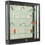 Wall Mounted Glass Display Cabinet Locking