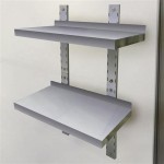 Wall Mounted Metal Shelf