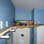 Wall Mounted Train Set