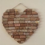 Wine Cork Heart Wall Art